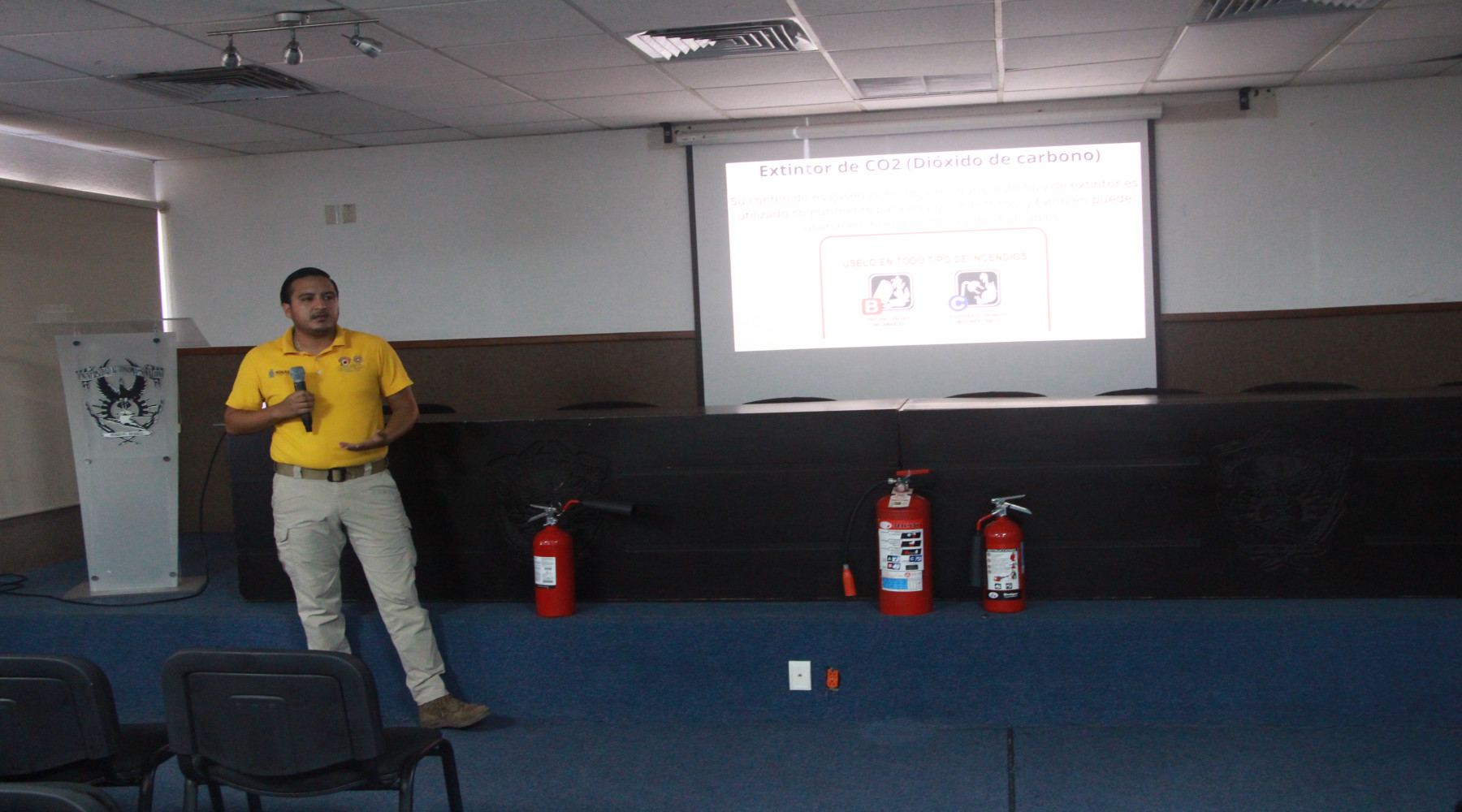 First slide